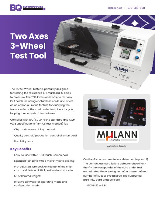 First page of 3 Wheel Test Tool